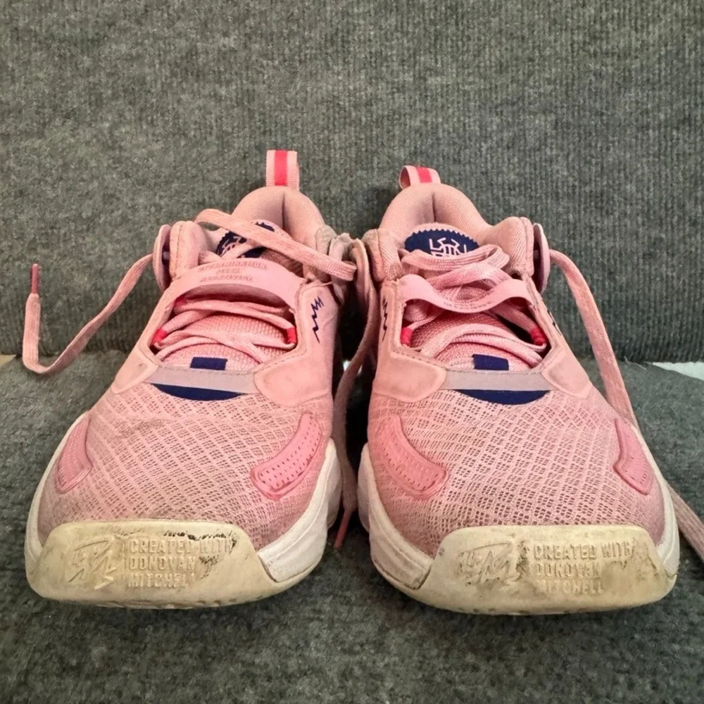 Adidas DON Issue 3 Donovan Mitchell Pink Basketball Shoes Sneakers Mens 8.5